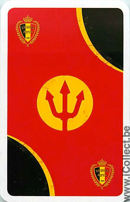 Single Playing Cards - Football - Belgian Red Devils (PS05-56E) - Click Image to Close