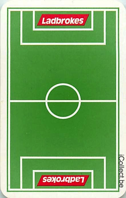 Single Playing Cards Sport Football Field (PS09-51E)