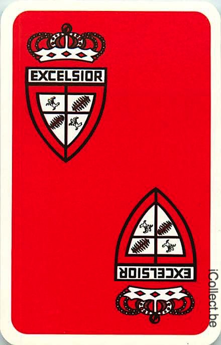 Single Playing Cards Sport Football Excelsior Mouscron (PS09-59I - Click Image to Close