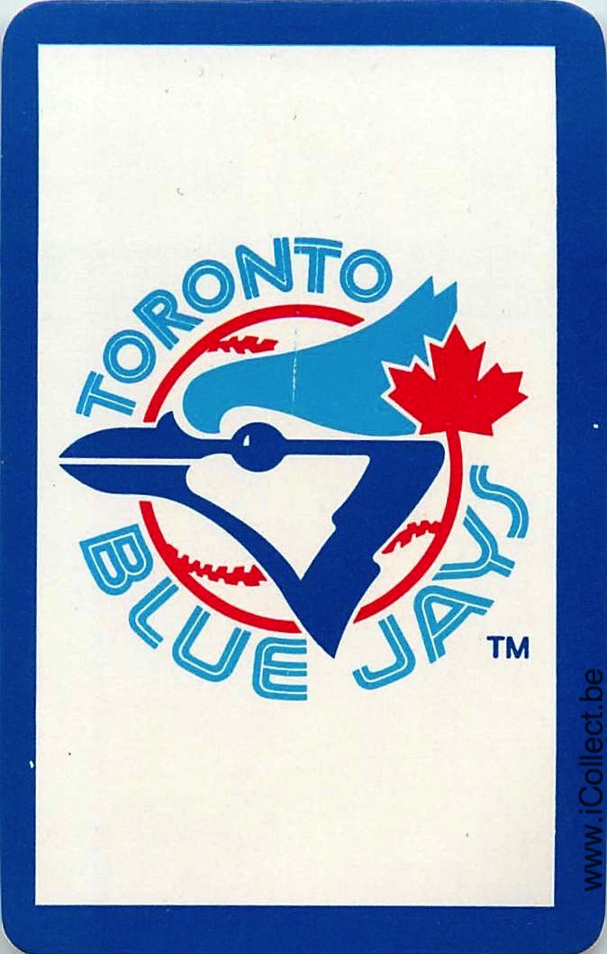 Single Swap Playing Cards Sport Toronto Blue Jays (PS06-50C) - Click Image to Close