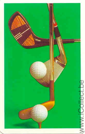 Single Swap Playing Cards Sport Golf Club Balls (PS02-32F)