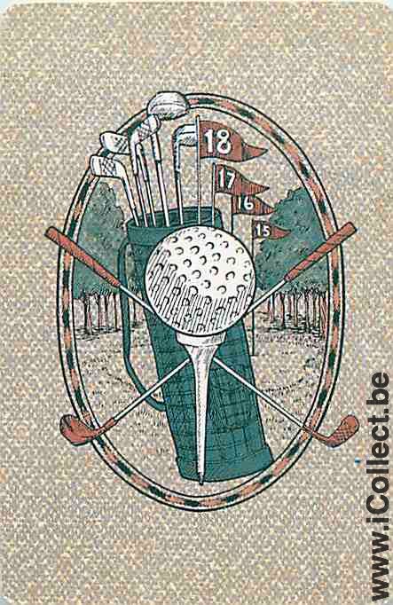 Single Playing Cards Sport Golf (PS10-23I)