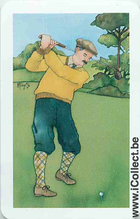 Single Playing Cards Sport (PS06-21B)