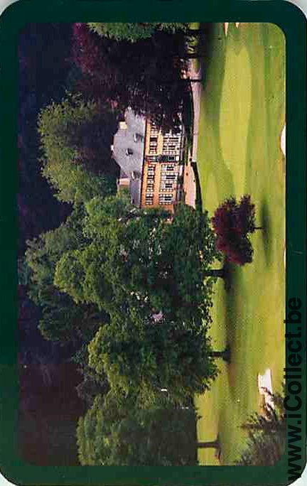 Single Playing Cards Sport Golf Green Field (PS14-55H) - Click Image to Close