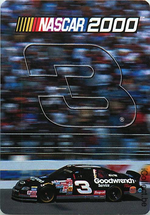 Single Playing Cards Sport Nascar 2000 3 (PS10-54A) - Click Image to Close