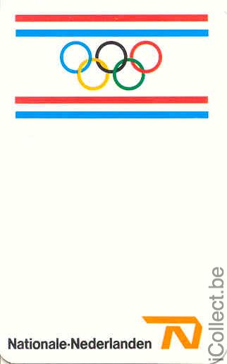 Single Swap Playing Cards Sport Olympics Logo (PS03-10A) - Click Image to Close