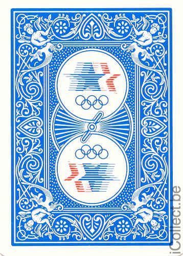 Single Swap Playing Cards Sport Olympics Rings (PS03-10H) - Click Image to Close