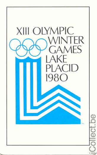 Single Swap Playing Cards Sport Olympics Winter Games (PS03-11E)