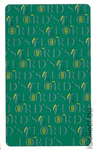 Single Swap Playing Cards Sport Cricket - LORD'S (PS03-13G) - Click Image to Close
