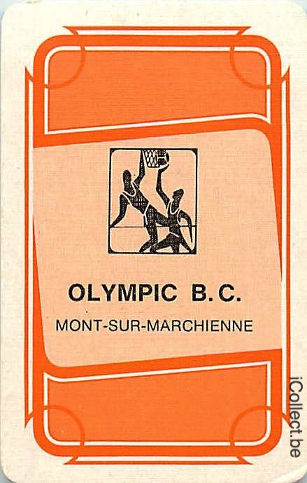 Single Playing Cards Sport Basketball Olympic B.C. (PS10-38A) - Click Image to Close