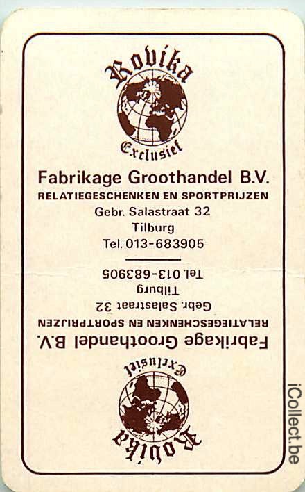 Single Playing Cards Sport Rovika (PS11-09A) - Click Image to Close