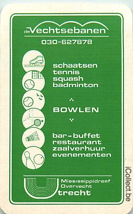 Single Playing Cards Sport Bowlen (PS11-10F)