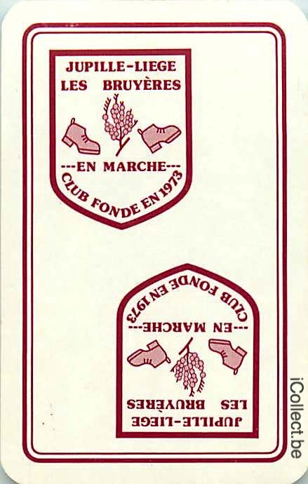 Single Playing Cards Sport Marche Jupille (PS11-12E)