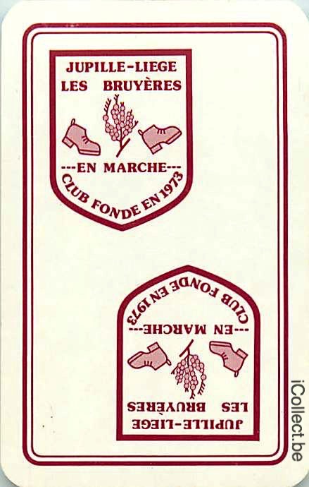 Single Playing Cards Sport Marche Jupille (PS11-12E) - Click Image to Close