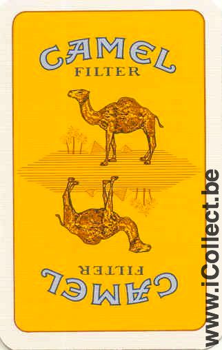 Single Swap Playing Cards Tobacco Camel Cigarettes (PS01-22D) - Click Image to Close