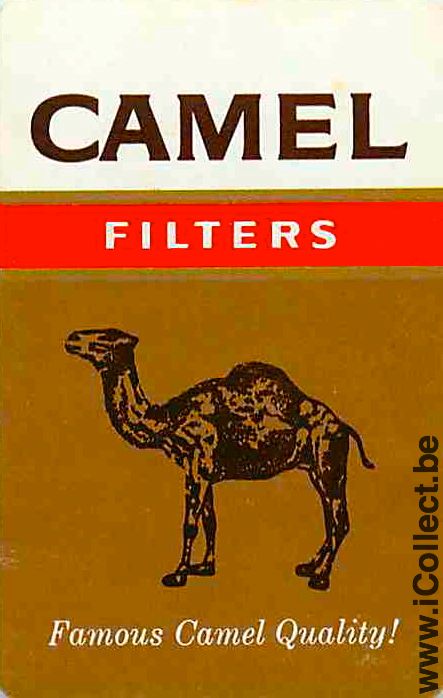 Single Swap Playing Cards Tobacco Camel Cigarettes (PS04-04C)