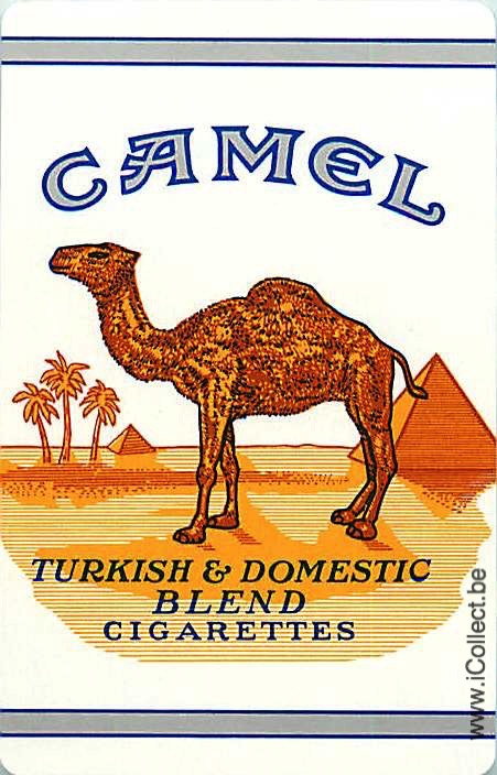 Single Swap Playing Cards Tobacco Camel Cigarettes (PS02-28C) - Click Image to Close