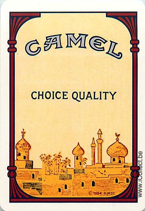Single Swap Playing Cards Tobacco Camel Cigarettes (PS18-50E) - Click Image to Close