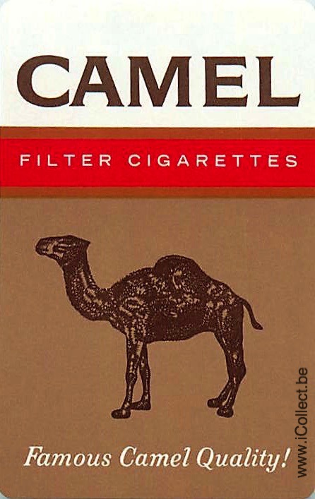 Single Swap Playing Cards Tobacco Camel Cigarettes (PS14-29F)