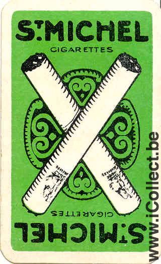 Single Swap Playing Cards Tobacco St Michel Cigarette (PS01-25A)