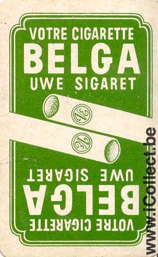 Single Swap Playing Cards Tobacco Belga Cigarettes (PS01-26E) - Click Image to Close