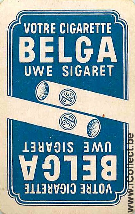 Single Swap Playing Cards Tobacco Belga Cigarettes (PS05-32I) - Click Image to Close