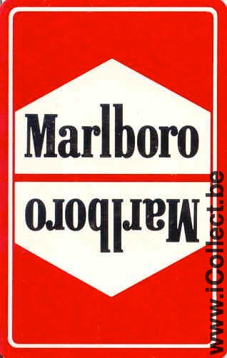 Single Swap Playing Cards Tobacco Marlboro Cigarettes (PS09-39A)