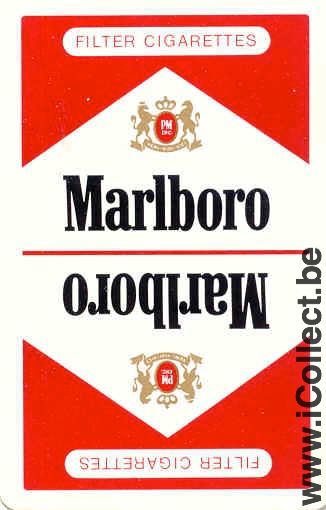 Single Swap Playing Cards Tobacco Marlboro Cigarettes (PS02-05B)
