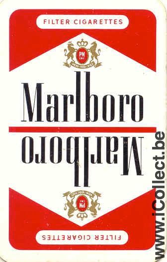 Single Swap Playing Cards Tobacco Marlboro Cigarettes (PS09-50A)