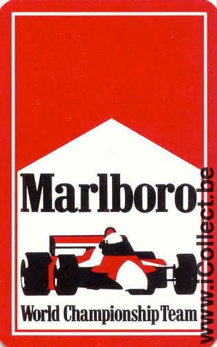 Single Swap Playing Cards Tobacco Marlboro Cigarettes (PS03-18F) - Click Image to Close
