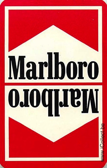 Single Swap Playing Cards Tobacco Marlboro (PS18-59F)