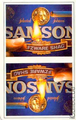 Single Swap Playing Cards Samson Rolling Tobacco (PS07-56F) - Click Image to Close