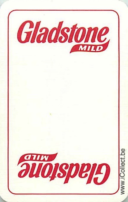 Single Swap Playing Cards Tobacco Gladstone Cigarette (PS12-30C)