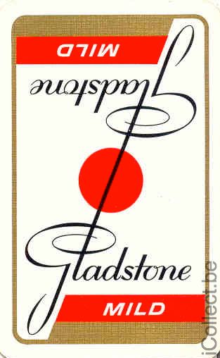 Single Swap Playing Cards Tobacco Gladstone Cigarette (PS12-37D)