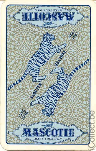 Single Swap Playing Cards Cigarette Papers Mascotte (PS04-01E) - Click Image to Close