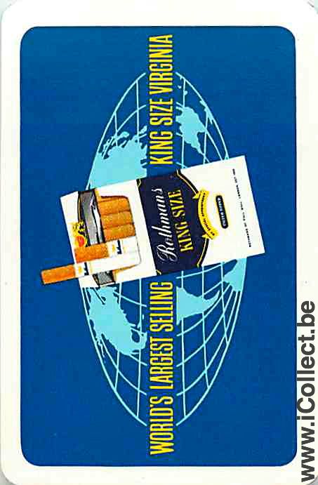 Single Swap Playing Cards Tobacco Rothmans Cigarettes (PS06-49F)