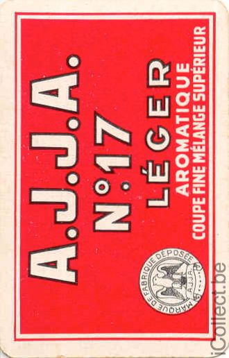 Single Swap Playing Cards Ajja Rolling Tobacco N17 (PS07-48E) - Click Image to Close