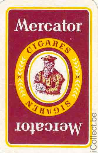 Single Swap Playing Cards Tobacco Mercator Cigars (PS06-30D)