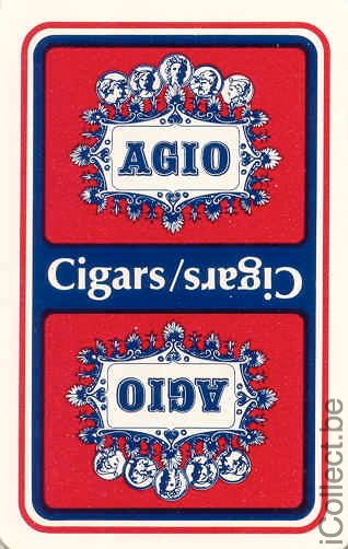 Single Swap Playing Cards Tobacco Agio Cigars (PS04-02H)