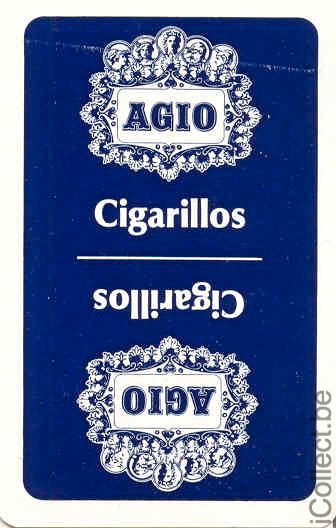 Single Swap Playing Cards Tobacco Agio Cigars (PS04-03A)