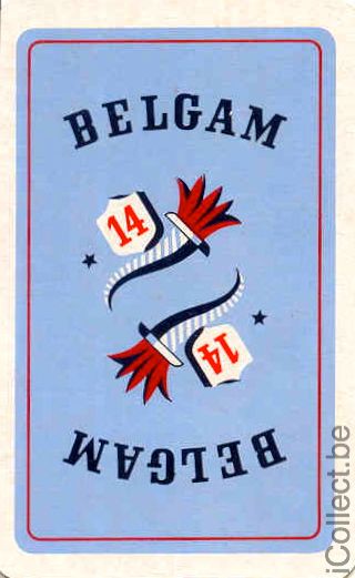 Single Swap Playing Cards Belgam Rolling Tobacco (PS07-54D) - Click Image to Close