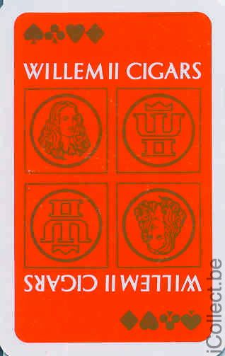 Single Swap Playing Cards Tobacco Cigars Willem II (PS11-49C)