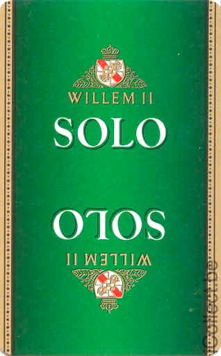Single Swap Playing Cards Tobacco Cigars Willem II (PS04-04H)