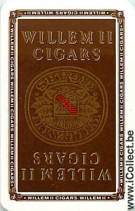 Single Swap Playing Cards Tobacco Cigars Willem II (PS13-13B)
