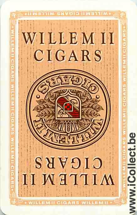 Single Swap Playing Cards Tobacco Cigars Willem II (PS15-27D)