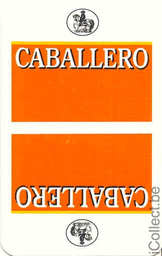 Single Swap Playing Cards Tobacco Cigars Caballero (PS07-35C)