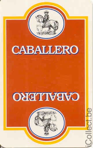 Single Swap Playing Cards Tobacco Cigars Caballero (PS06-45A)