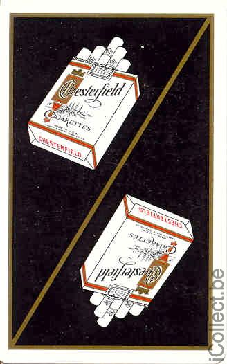 Single Swap Playing Cards Tobacco Chesterfield (PS04-05H)