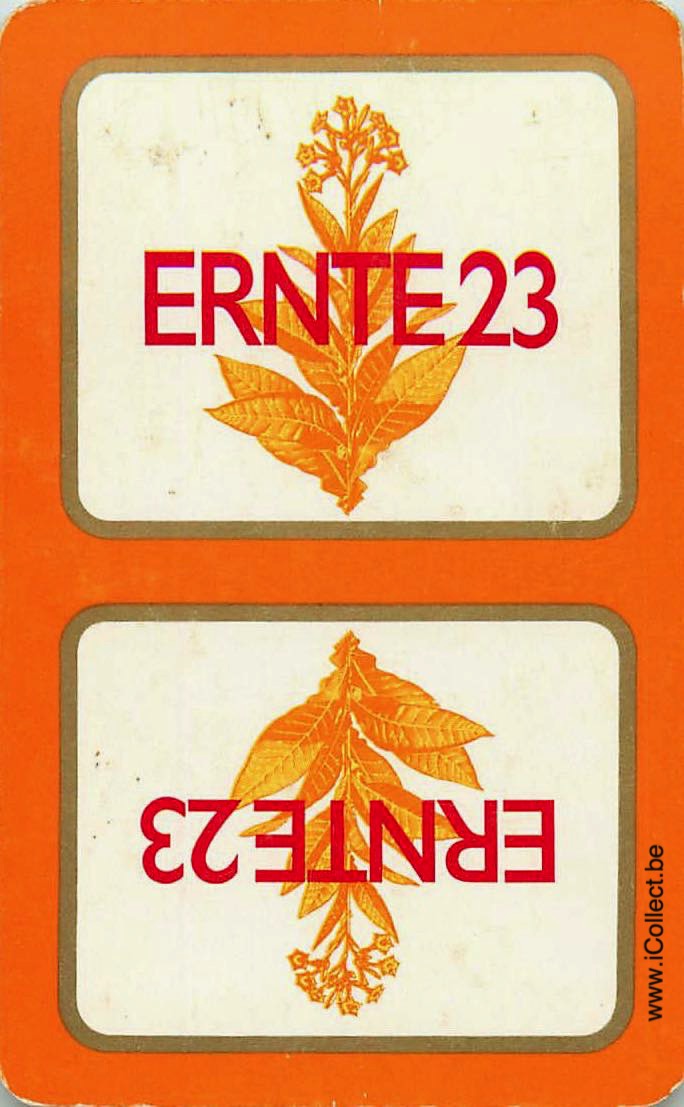 Single Swap Playing Cards Tobacco Ernte 23 (PS14-08C)