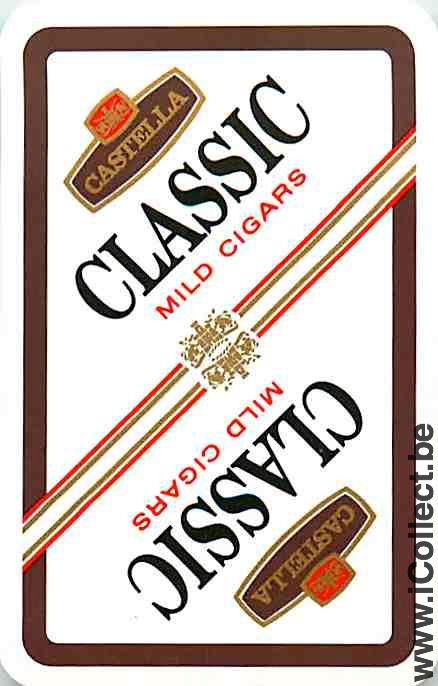 Single Swap Playing Cards Tobacco Castella Cigars (PS07-53B)
